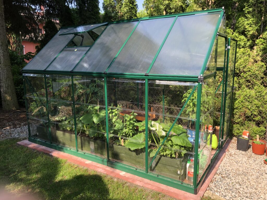 Gartenhaus im Glas