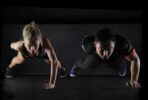 Man und Frau Sport