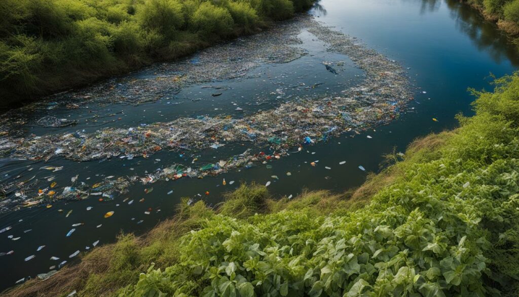 Mikroplastik in Flüssen und Seen