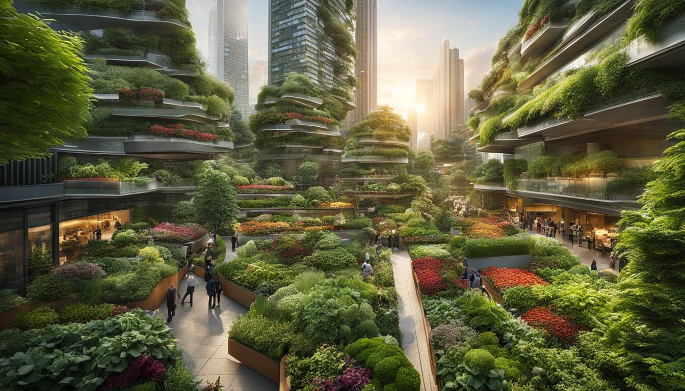 Grüne Städte der Zukunft Wie Urban Farming und vertikale Gärten urbane